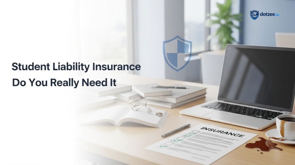 Liability Insurance for Students Protection Concept