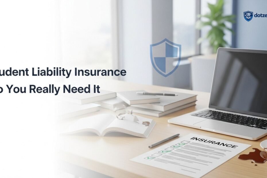 Liability Insurance for Students Protection Concept