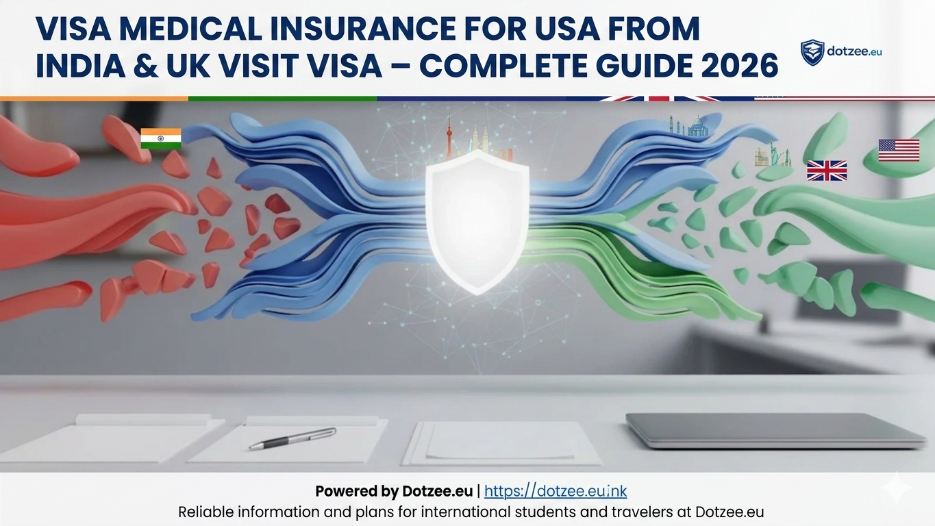 Visa Medical Insurance for USA from India & UK Visit Visa – Complete Guide 2026